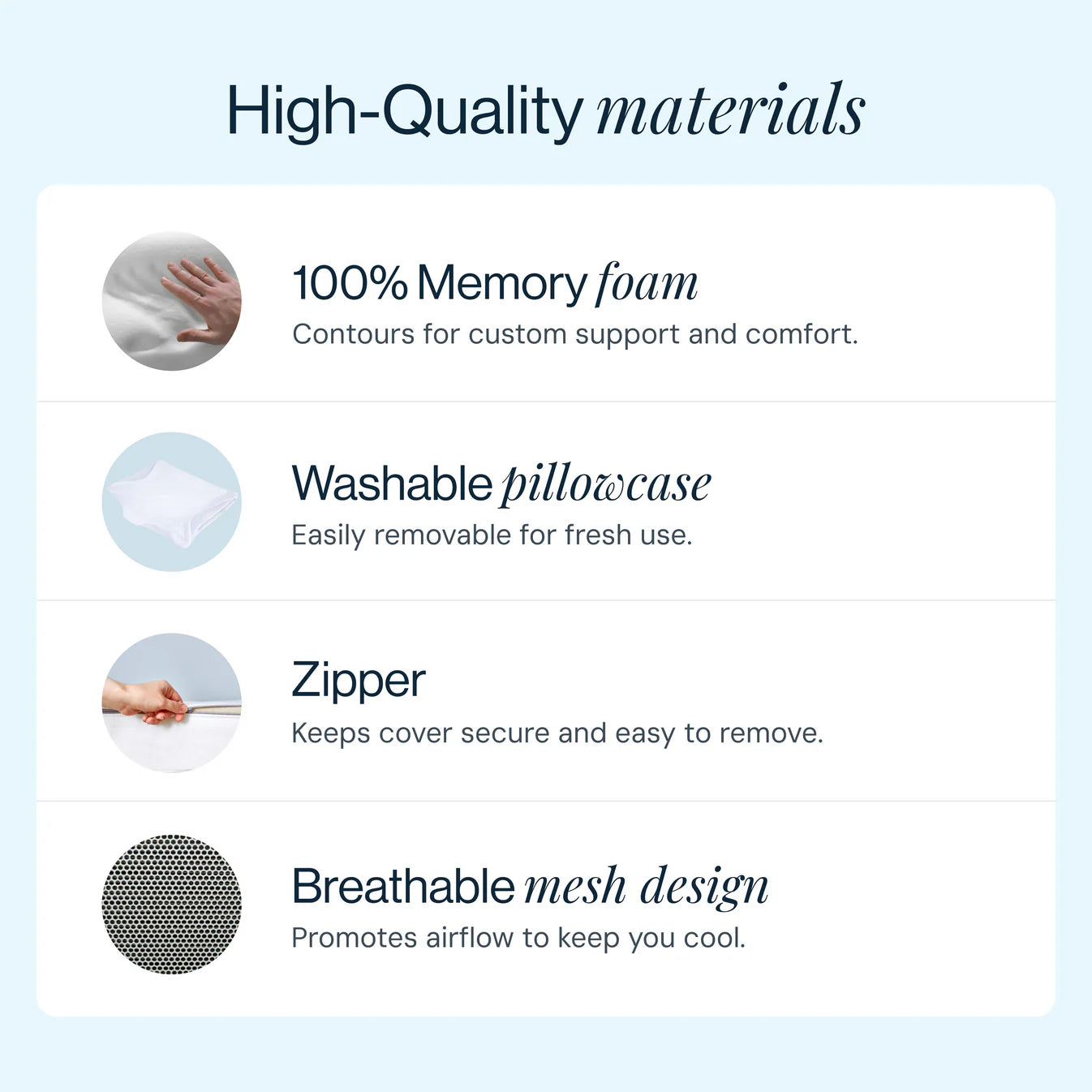 Cloud Pillow – Ergonomic Design for Pain Relief & Better Sleep