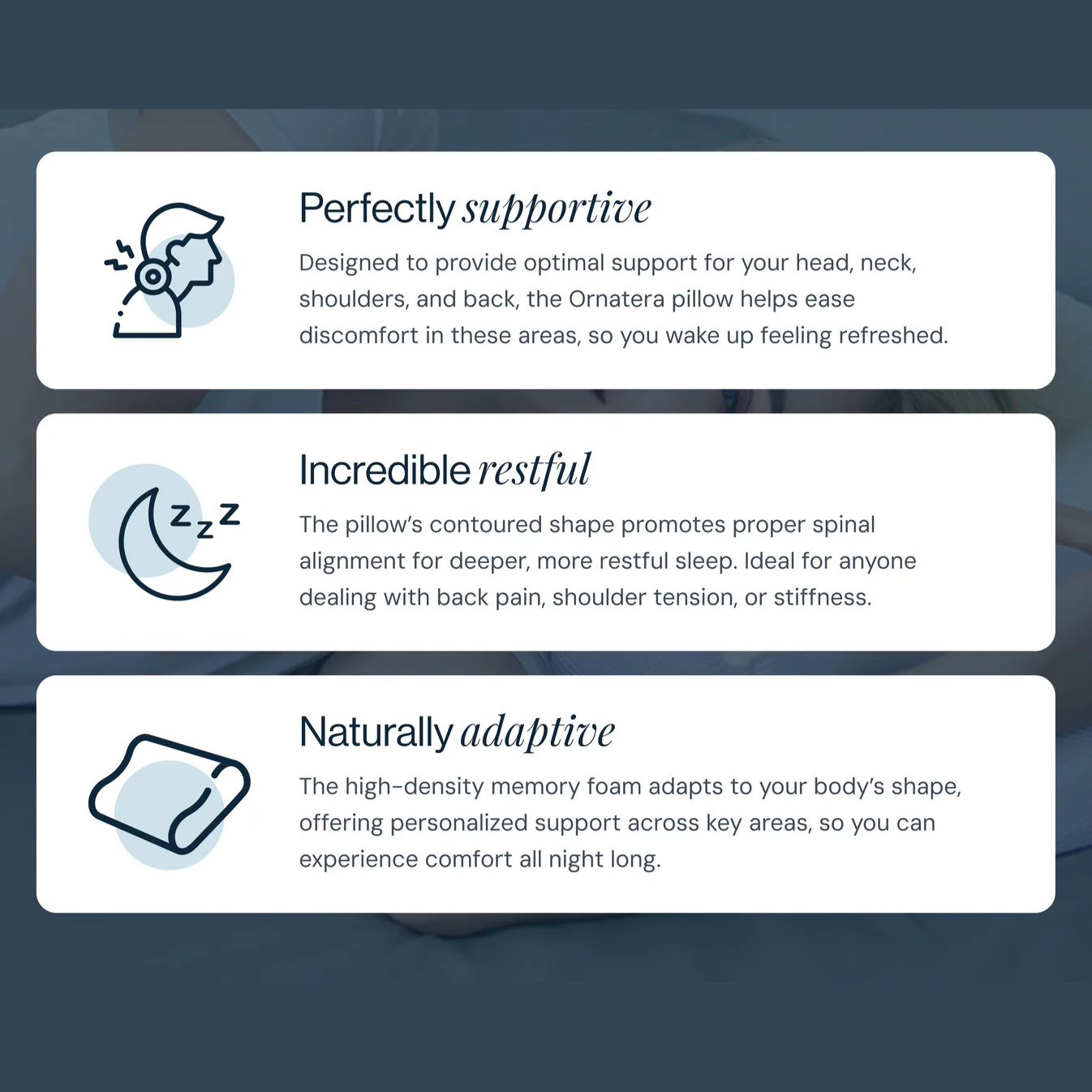Cloud Pillow – Ergonomic Design for Pain Relief & Better Sleep