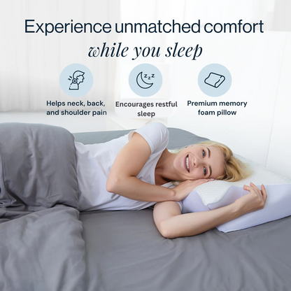 Cloud Pillow – Ergonomic Design for Better Sleep