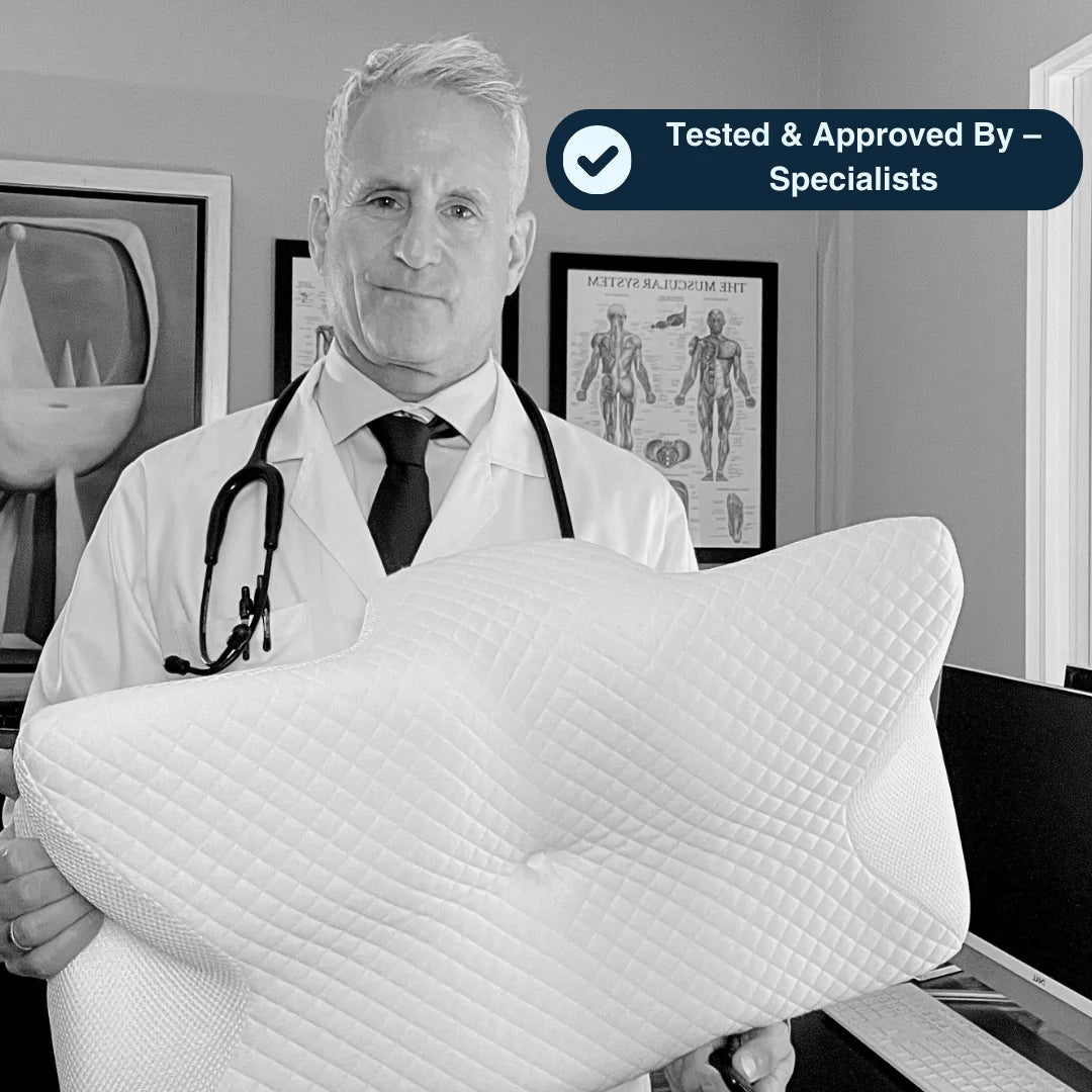 Cloud Pillow – Ergonomic Design for Pain Relief & Better Sleep