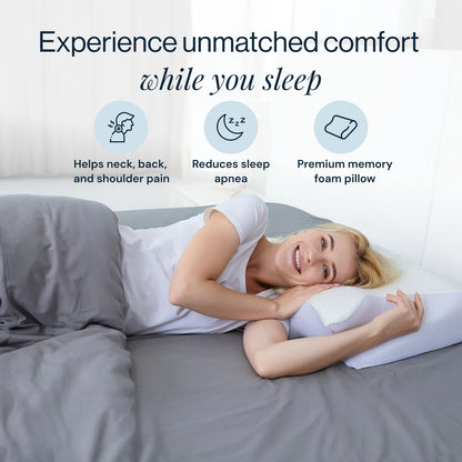 Cloud Pillow – Ergonomic Design for Pain Relief & Better Sleep